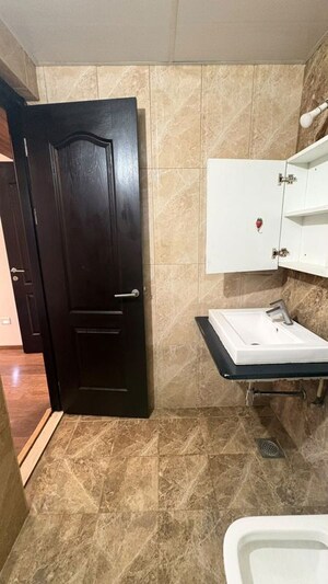 Bathroom in 3 BHK Apartment at Shriram Luxor, Hennur Road – for Rent
