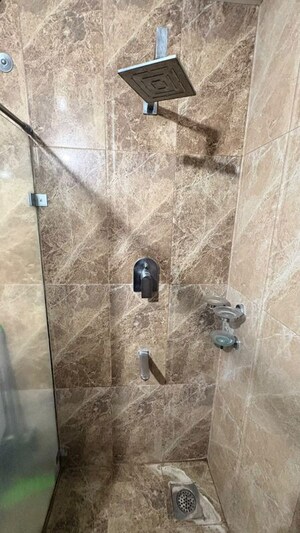 Bathroom in 3 BHK Apartment at Shriram Luxor, Hennur Road – for Rent