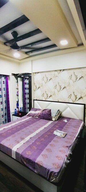 Bedroom in 2 BHK Apartment at Paradise Sai Mannat, Kharghar – for Rent