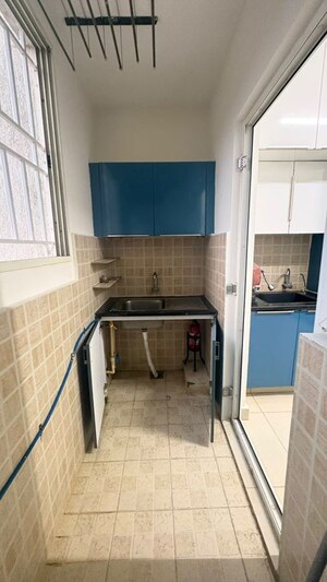 Kitchen in 3 BHK Apartment at Shriram Luxor, Hennur Road – for Rent