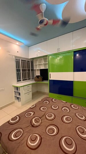 Team Area in 3 BHK Apartment at Shriram Luxor, Hennur Road – for Rent