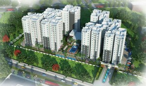 3 BHK Apartment – Exterior View View at Shriram Luxor, Hennur Road - for Rent