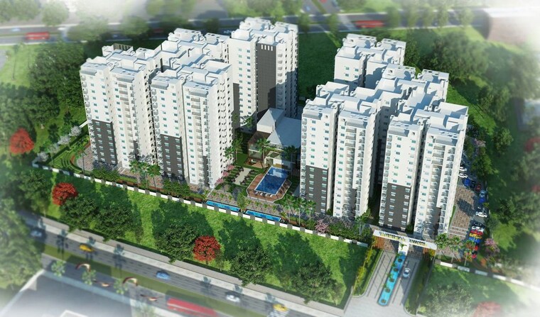 Exterior View, shriram-luxor 3 Bedroom 1550 Sq.Ft. Apartment In Hennur Road Bangalore 10523949