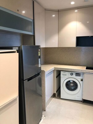 Kitchen in 2 BHK Apartment at Satyam Empress, Kharghar – for Rent