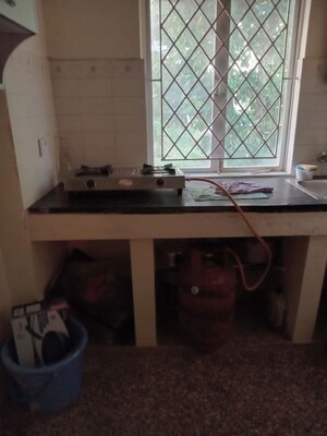 Kitchen in 1 BHK Apartment at Ribandar – for Rent