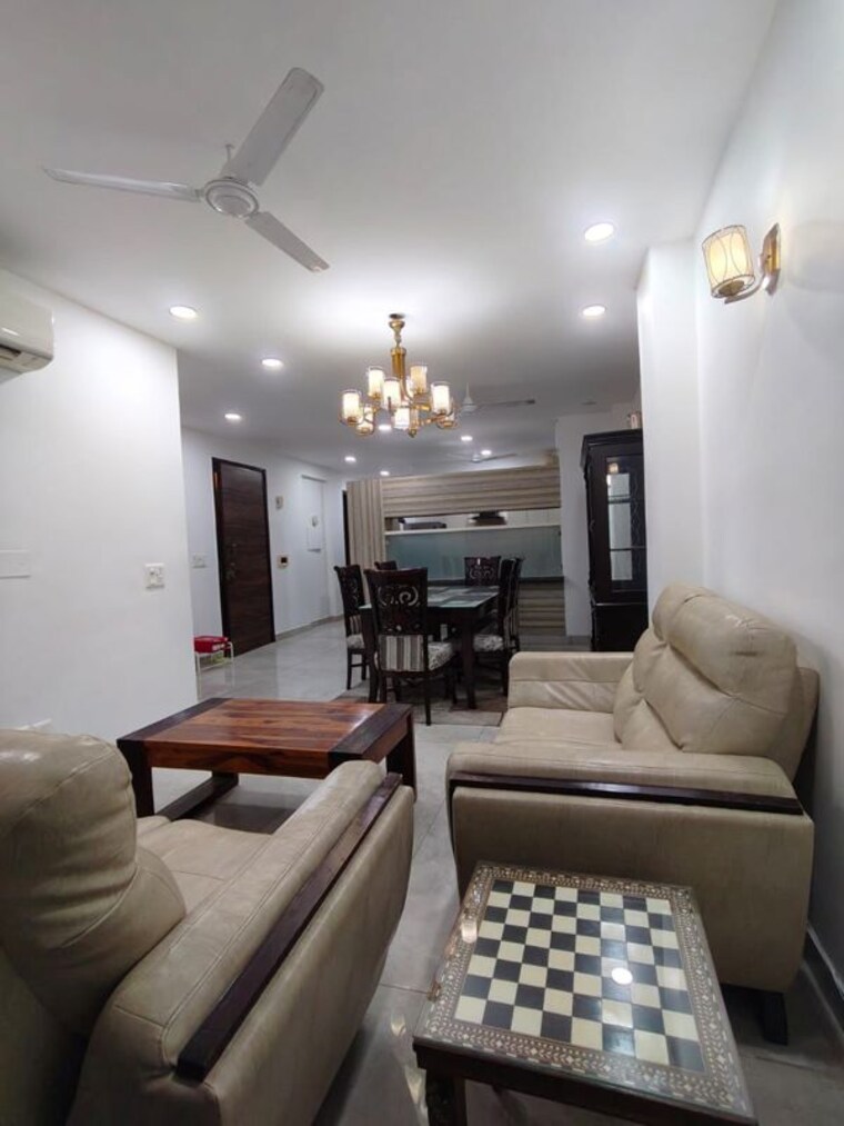 Living Room, rohan-mithila 3 Bedroom 1600 Sq.Ft. Apartment In Viman Nagar Pune 10524076