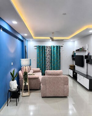 Living Room in 3 BHK Apartment at MJR Pearl, Whitefield – for Sale