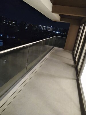 Balcony in 4 BHK Apartment at Kalpataru Solitaire, Juhu – for Rent