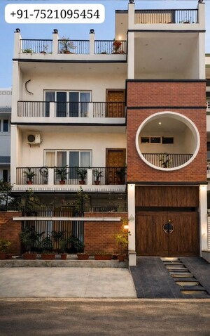 6+ BHK Independent House – Exterior View View at Vrindavan Yojna - for Sale