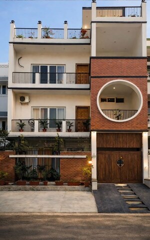 6+ BHK Independent House – Exterior View View at Vrindavan Yojna - for Sale