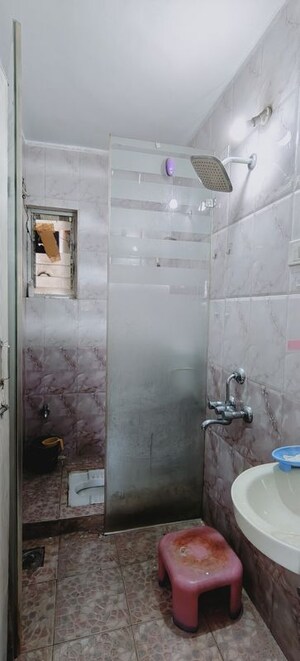 Bathroom in 2 BHK Apartment at Kharadi – for Rent