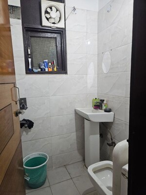 Bathroom in 1 BHK Builder Floor at Indirapuram Shakti Khand 1 – for Rent