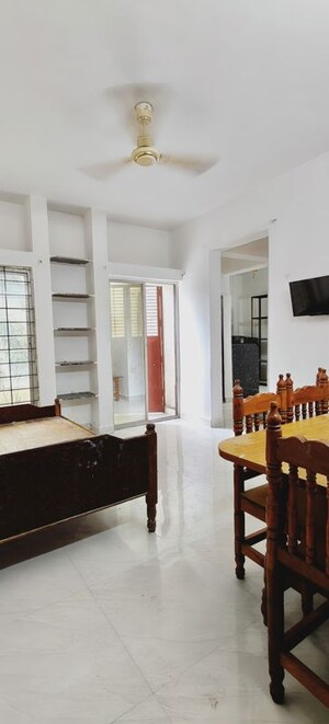 Kitchen in 1 BHK Apartment at Tukaram Nagar – for Rent