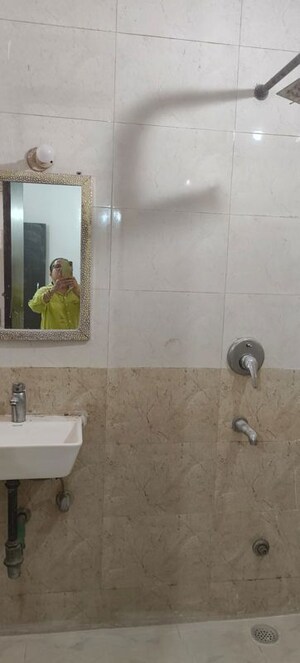 Bathroom in 3 BHK Apartment at Sector 3 Dwarka – for Rent