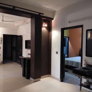 Living Room in 3 BHK Apartment at Shri Balaji Residency, Indrapuram – for Rent