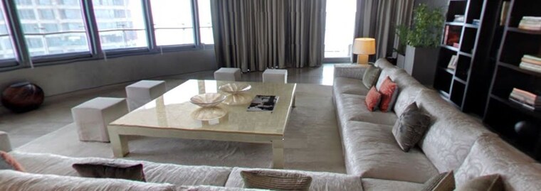 Living Room, lodha-world-crest 3 Bedroom 2400 Sq.Ft. Apartment In Worli Mumbai 10524242