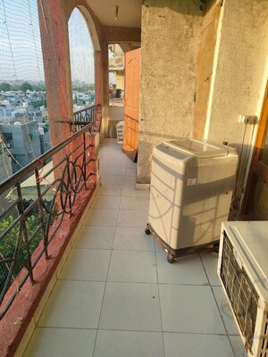 Balcony in 3 BHK Apartment at Dwarka – for Rent