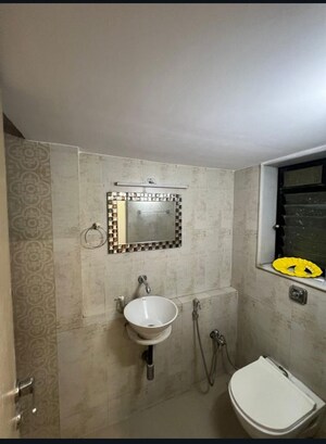 Bathroom in 1 BHK Apartment at Bandra West – for Rent