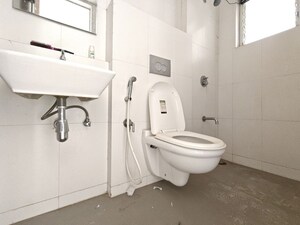 Bathroom in 3 BHK Apartment at Godrej Emerald, Ghodbunder Road – for Rent