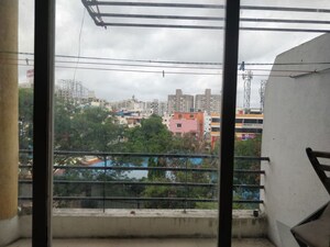 Balcony in 3 BHK Apartment at Pentagon Fortune East, Kharadi – for Rent