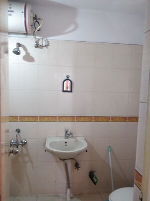 Bathroom in 3 BHK Apartment at Pentagon Fortune East, Kharadi – for Rent