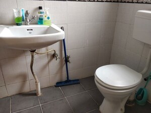 Bathroom in 3 BHK Apartment at Pentagon Fortune East, Kharadi – for Rent