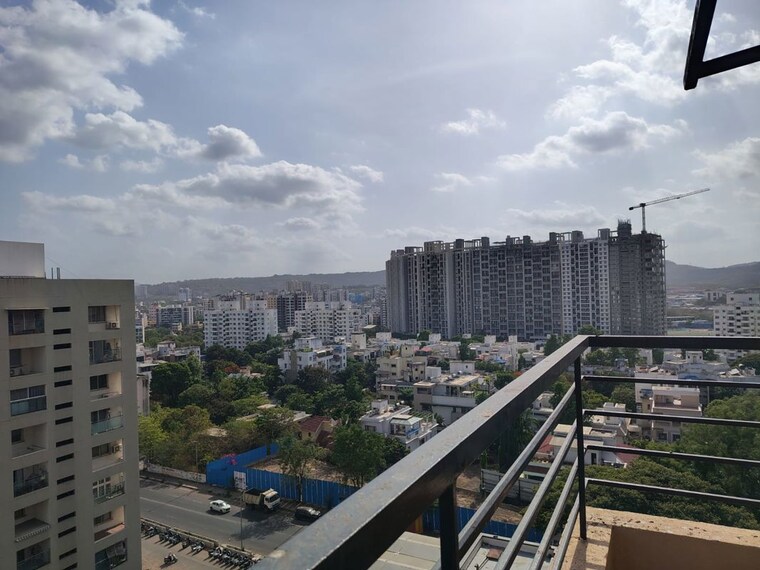 Balcony, brahma-nancy-brahma-residency 3 Bedroom 1300 Sq.Ft. Apartment In Bavdhan Pune 10524384