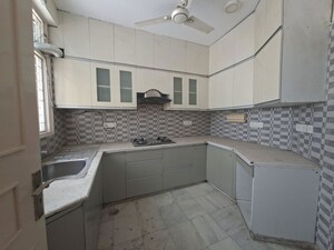 Kitchen in 4 BHK Builder Floor at Sector 21 – for Rent