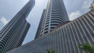 Staircase in 3 BHK Apartment at Lodha World Crest, Worli – for Sale