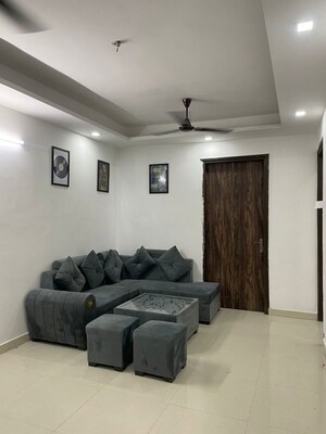Living Room in 1 BHK Builder Floor at Saket – for Rent