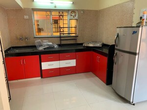 Kitchen in 2 BHK Apartment at Namrata Crystal Park, Rahatani – for Rent