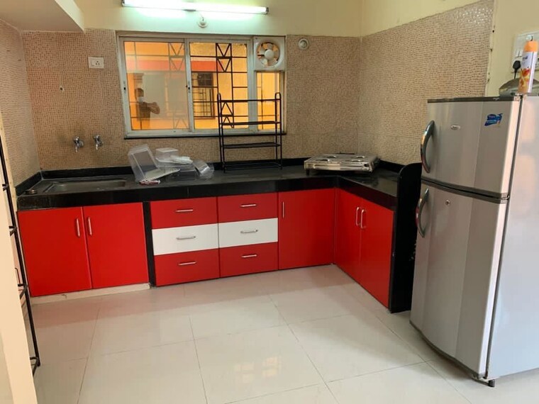 Kitchen, namrata-crystal-park 2 Bedroom 900 Sq.Ft. Apartment In Rahatani Pune 10521609
