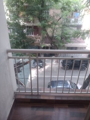 Balcony in 3 BHK Apartment at Vasant Kunj – for Rent