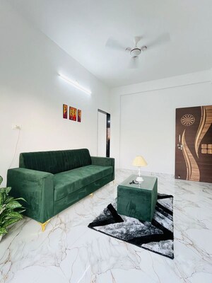 Living Room in 1 BHK Apartment at Wadgaon Shinde – for Rent