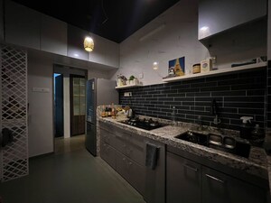 Kitchen in 1 BHK Apartment at Vrindavan CHS Malad, Malad East – for Rent