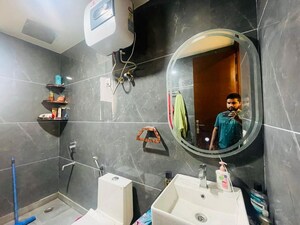 Washroom in 1 BHK Builder Floor at Saket – for Rent