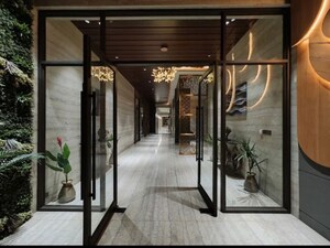 2 BHK Apartment – Entrance View at Ganga Royal Gravitaz, Gandhi Path - for Sale