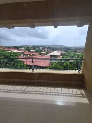 Balcony in 3 BHK Apartment at Mapusa – for Rent