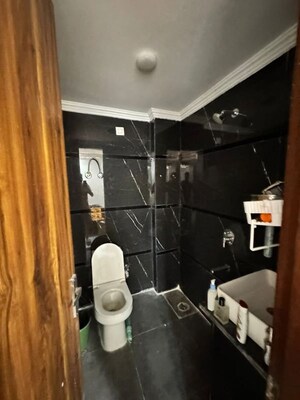 Washroom in 3 BHK Builder Floor at Chattarpur – for Rent