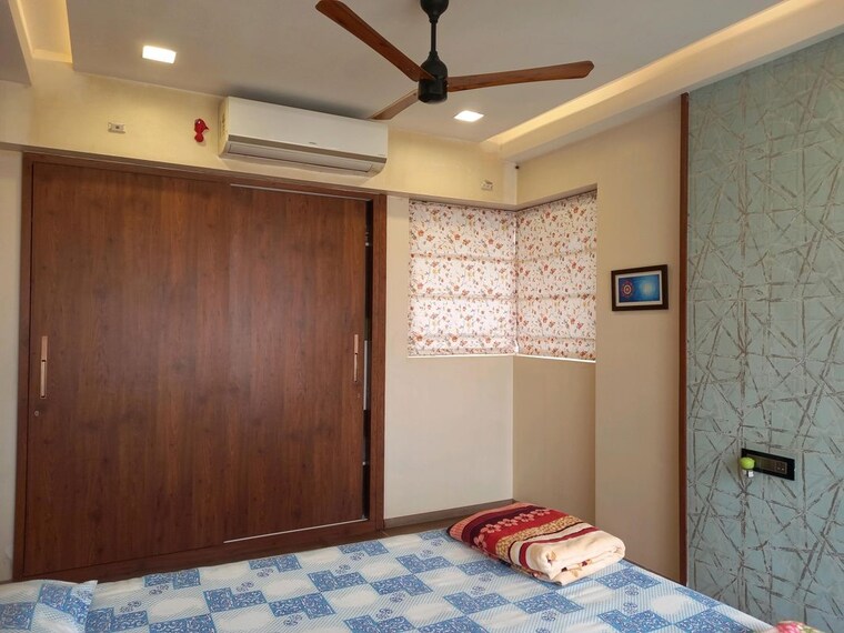 Bedroom, windsor-garden-enclave 3 Bedroom 1200 Sq.Ft. Apartment In Vasant Vihar Thane 10524514