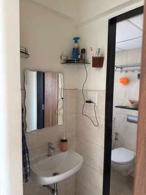 Bathroom in 1 BHK Apartment at Kolte Patil Life Republic Oro Avenue, Hinjewadi – for Sale