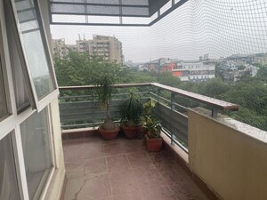 Balcony in 3 BHK Builder Floor at Sector 23 – for Rent