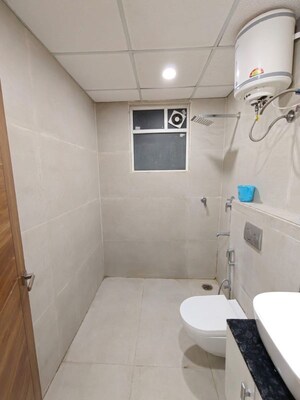 Bathroom in 3 BHK Apartment at Ambala Highway – for Rent