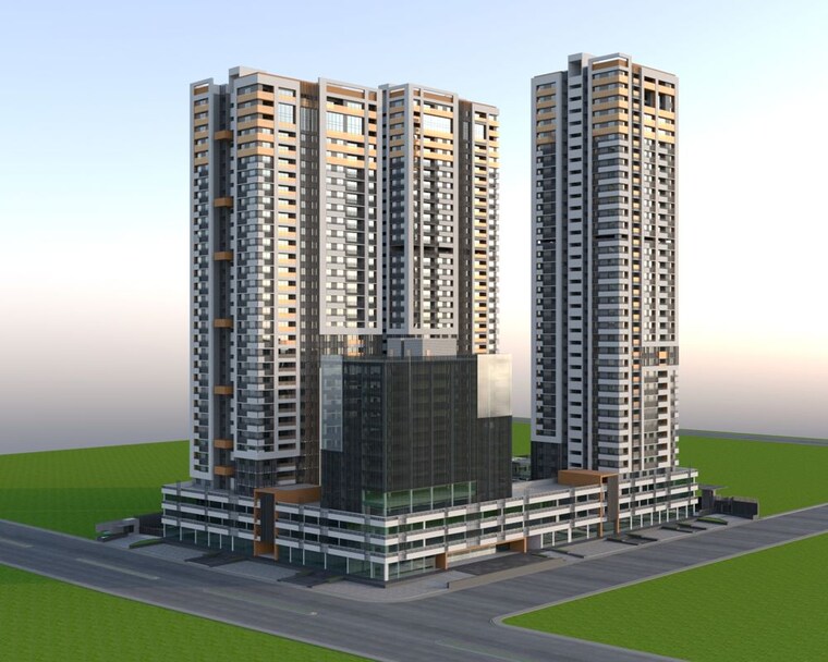 Exterior View, ag-highline 4 Bedroom 3800 Sq.Ft. Apartment In Gota Ahmedabad 10519024