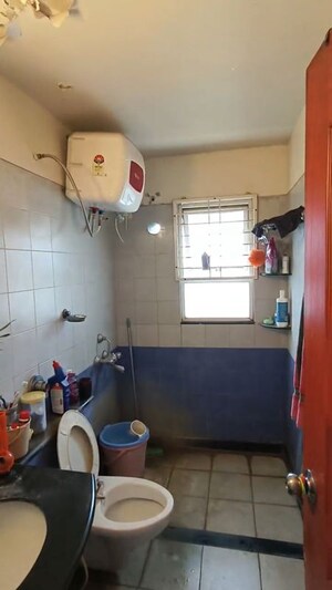 Bathroom in 3 BHK Apartment at Zircon Ventures CHS Ltd, Viman Nagar – for Rent
