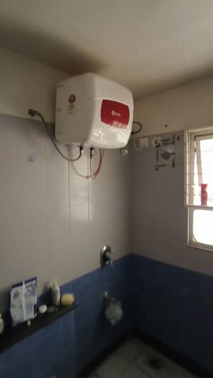 Bathroom in 3 BHK Apartment at Zircon Ventures CHS Ltd, Viman Nagar – for Rent