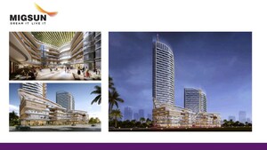  Shop – Exterior View View at Migsun Alpha Central, Alpha Ii Greater Noida - for Sale