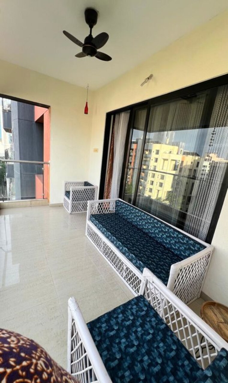 Living Room, clover-acropolis 3 Bedroom 1500 Sq.Ft. Apartment In Viman Nagar Pune 10524723