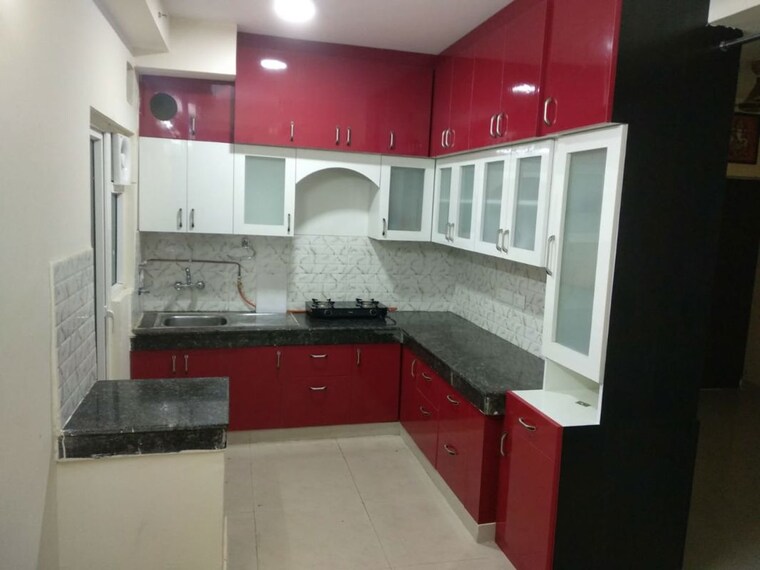 Kitchen, aba-cherry-county 3 Bedroom 1220 Sq.Ft. Apartment In Tech Zone 4 Greater Noida Greater Noida 10524740