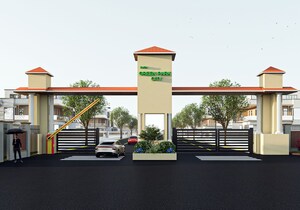  Plot – Exterior View View at AK Green Park City, Gosainganj - for Sale
